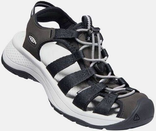 Keen Astoria West Dames Wandelsandalen Black Grey Zwart Gerecyclede PET flessen K1023594 - Foto 6