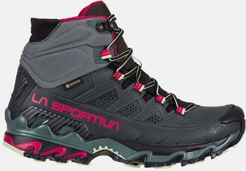 la sportiva Ultra Raptor II Mid Leather Gore-Tex Wandelschoen Dames Grijs