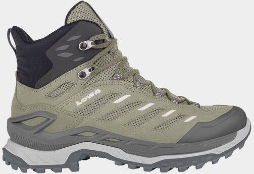 Lowa Women's Innovo Mid Wandelschoenen grijs olijfgroen