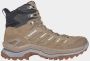 Lowa Innovo Mid Wandelschoenen bruin beige - Thumbnail 1