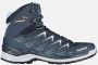 Lowa Innox Pro GTX Mid Wandelschoenen Dames Middenblauw Zalmroze - Thumbnail 3