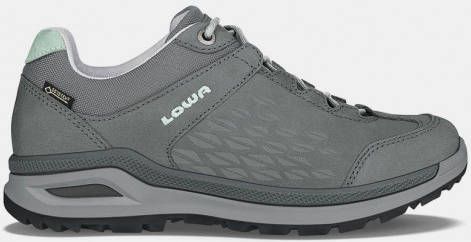 Lowa Locarno GTX Lo Wandelschoenen Dames Middengrijs/Lichtgroen - Schoenen .nl