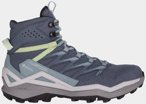 Lowa Women's Maddox Pro GTX Mid Wandelschoenen Regular blauw grijs