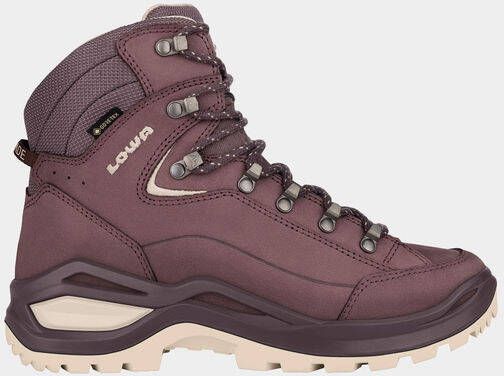 Lowa Women s Renegade Evo GTX Mid Wandelschoenen purper bruin Schoenen