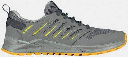Lowa Vento Bever Schoen Donkergrijs/Geel - Schoenen.nl