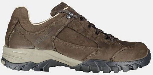 Meindl Lugano Wandelschoen Heren leren lage wandelschoenen Mahagoni