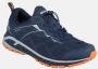 Meindl Power Walker 3.0 Wandelschoen Heren synthetische lage wandelschoenen Marine Orange - Thumbnail 1