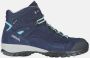 Meindl Salo Lady Mid Gore-Tex Comfort-Fit Wandelschoen Dames Blauw - Thumbnail 2