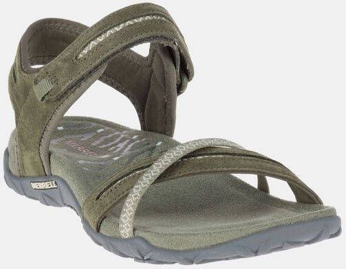 Merrell Terran Cross II Sandaal Dames Middenkaki - Schoenen.nl