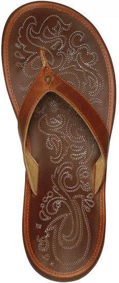 Olukai Paniolo Slipper Dames Bruin