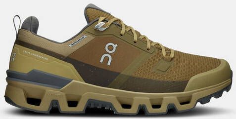 On Cloudwander Waterproof Multisportschoenen olijfgroen