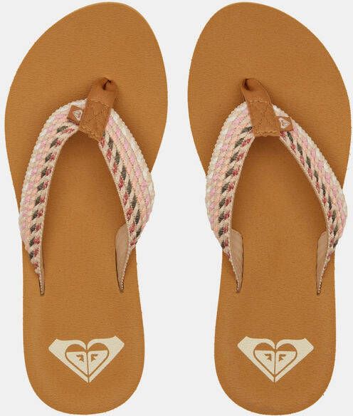 Roxy Porto Rope Slipper Dames Bruin