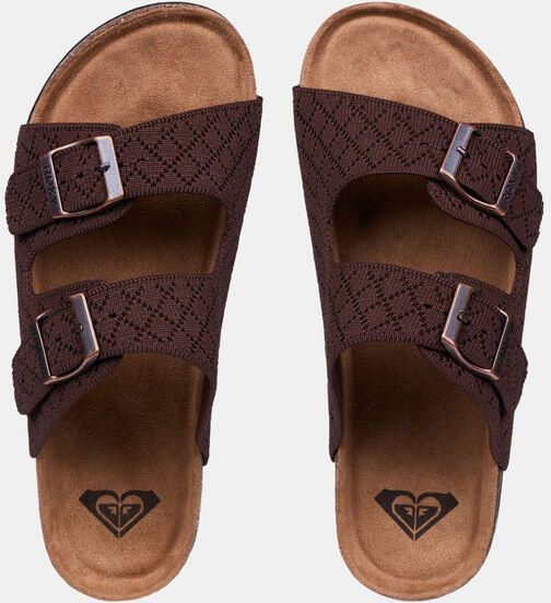 Roxy Mannae Buckle Sandaal Dames Bruin