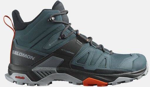 Salomon X Ultra 4 Mid Gore-Tex Wandelschoen Blauw