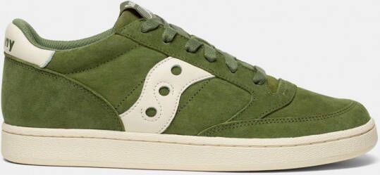 Saucony Jazz Court Sneaker Middengroen Wit