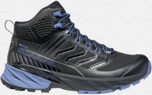 Scarpa Rush Mid Gore Tex Wandelschoen Dames Zwart Middenblauw
