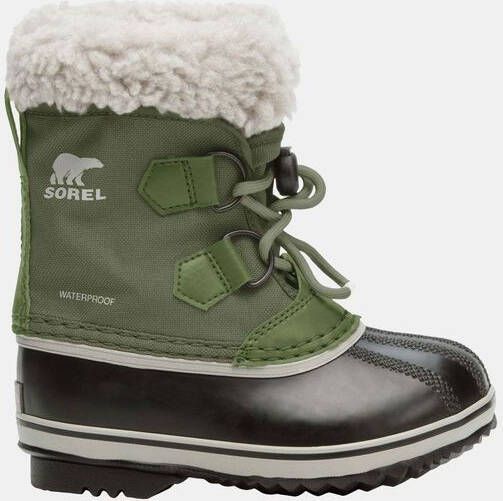 Sorel Childrens Yoot Pac Nylon Snowboot Kind Groen