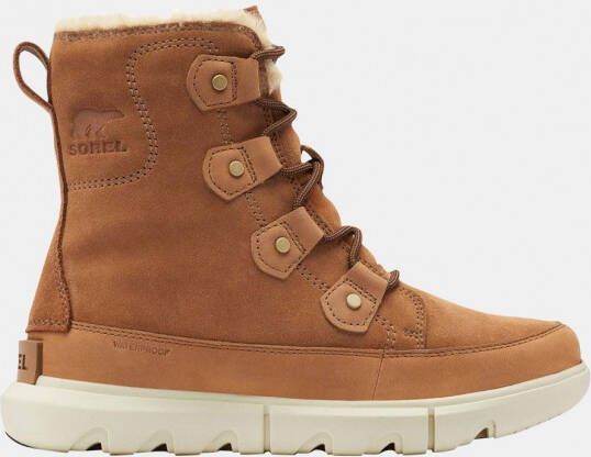 Sorel Cognac Vachtlaarzen Explorer Ii Joan Faux Fur Wp - Foto 3