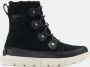 SOREL Vachtlaarzen Dames Explorer Ii Joan Faux Fur Wp Maat: 37 5 Materiaal: Suède Kleur: Zwart - Thumbnail 2