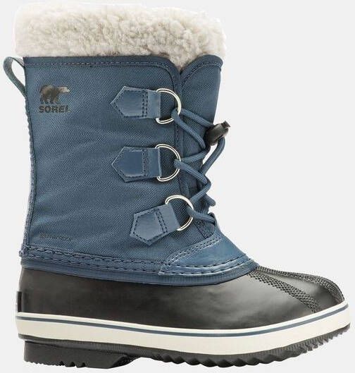 Sorel Yoot Pac Nylon Snowboot Kind Blauw Zwart