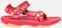 Teva Hurricane XLT 2 kleuter schoolkind sandalen roze oranje - Thumbnail 3