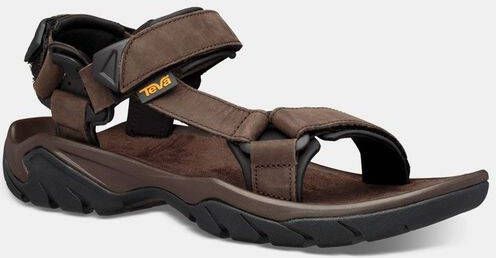 Teva Terra Fi 5 Universal Leather Sandaal Bruin