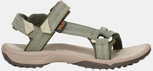 Teva Terra FL Lite Suede Sandaal Dames Groen
