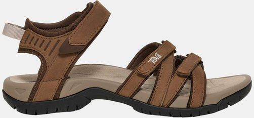 Teva Tirra Leather Sandaal Dames Bruin