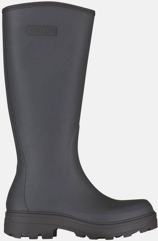 Tretorn Women's Halla Rubberlaarzen zwart grijs