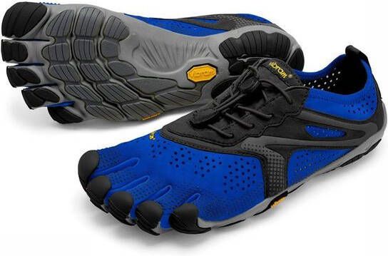 Vibram FiveFingers V-Run Schoen Blauw Zwart