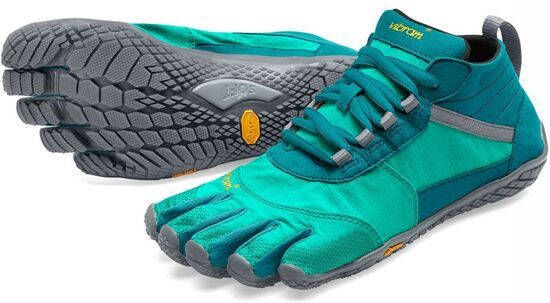 Vibram FiveFingers V Trek Schoen Dames Petrol Middengrijs