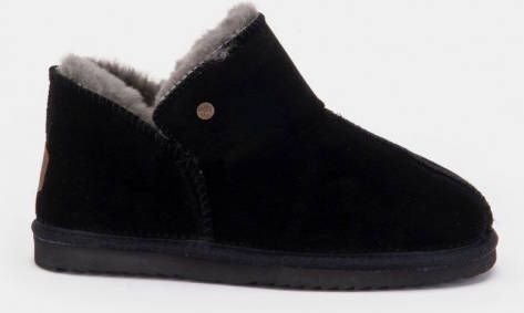 Warmbat Pantoffels Willow Wlw321099 , Zwart, Dames - Schoenen.nl