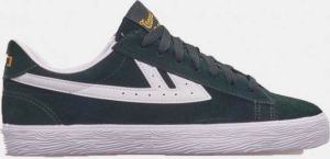 Warrior Dime Suede Sneaker Groen Wit