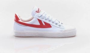 Warrior Shanghai WB-01 Heren Schoenen White Leer Textil