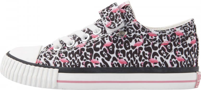 British Knights MASTER LO Meisjes lage sneakers flamingo panterprint  Panterprint - Schoenen.nl