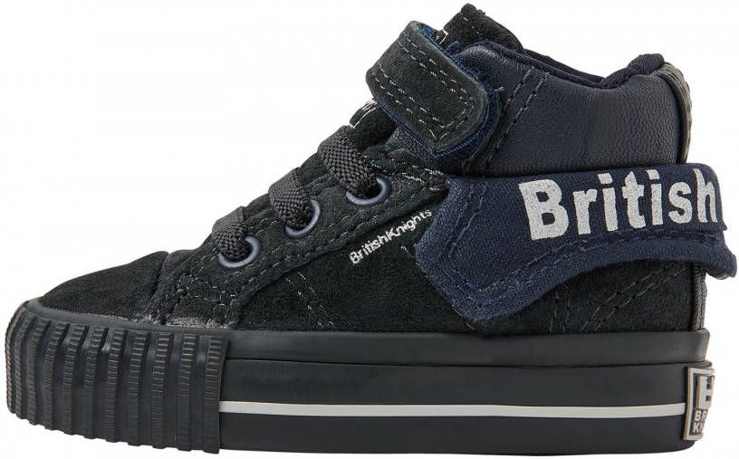 British Knights ROCO BABY MEISJES SNEAKERS HOOG BLUE 23 SUEDE