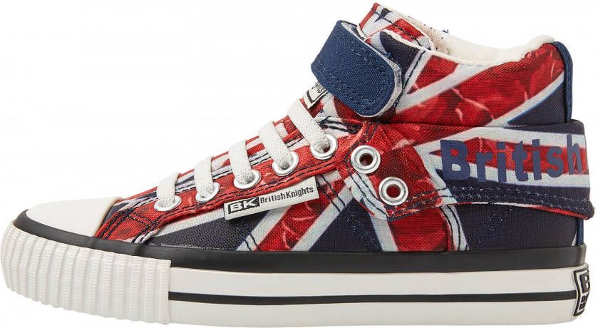 British Knights ROCO MEISJES SNEAKERS HOOG RED 31 NYLON