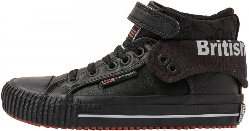 British Knights Roco meisjes sneakers hoog zwart