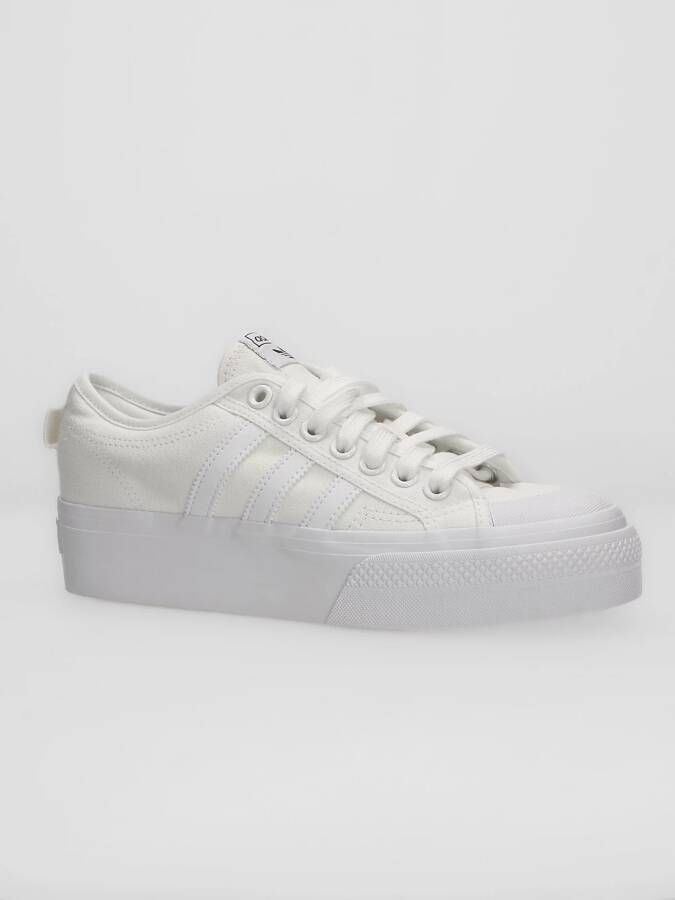 adidas Originals Nizza Platform Sneakers wit