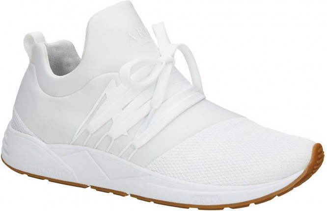 Arkk Copenhagen Sneakers Raven Mesh in wit