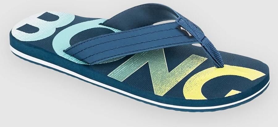 Billabong All Day Theme Logo Sandalen blauw