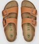 Birkenstock Arizona Vegan Birko-Flor Nubuck Sandalen Brown Dames - Thumbnail 3