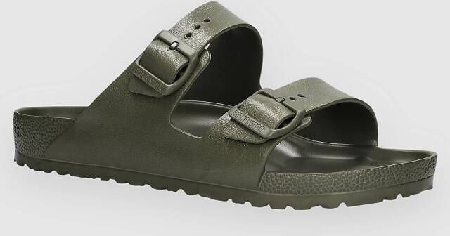 Birkenstock Arizona Slippers en Sandalen Heren Olijf Plastic - Foto 14