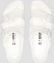 Birkenstock Witte Rubberen Slipper Dubbele Gespsluiting White - Thumbnail 4