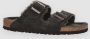 Birkenstock Arizona VL Lammfell Narrow Unisex Pantoffels Mocha - Thumbnail 4