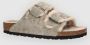 Birkenstock Arizona Schapenvacht Slippers Beige Heren - Thumbnail 2