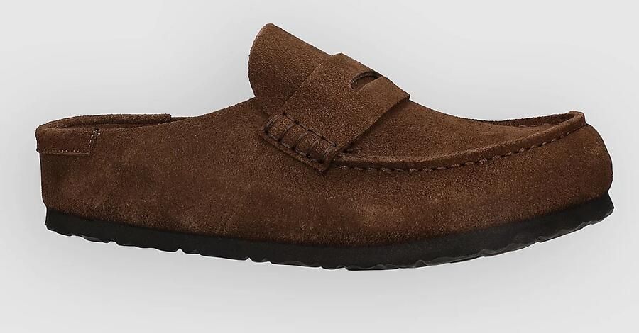 BIRKENSTOCK Instappers Heren Naples Maat: 42 Materiaal: Suède Kleur: Bruin - Foto 9