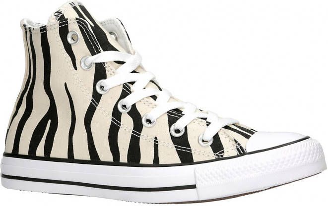 Converse Chuck Taylor All Star Canvas Zebra HI Sneakers patroon -  Schoenen.nl