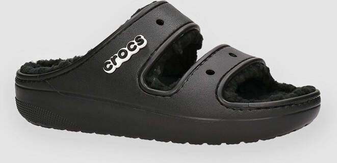 Crocs Classic Cozzzy Sandalen zwart