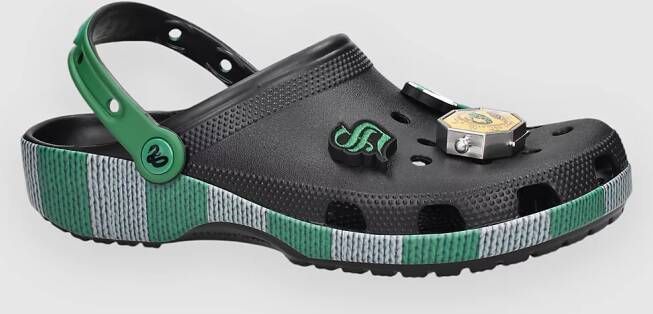 Crocs Classic Heren Schoenen Zwart Maat: 43-44 Rubber Foot Locker
